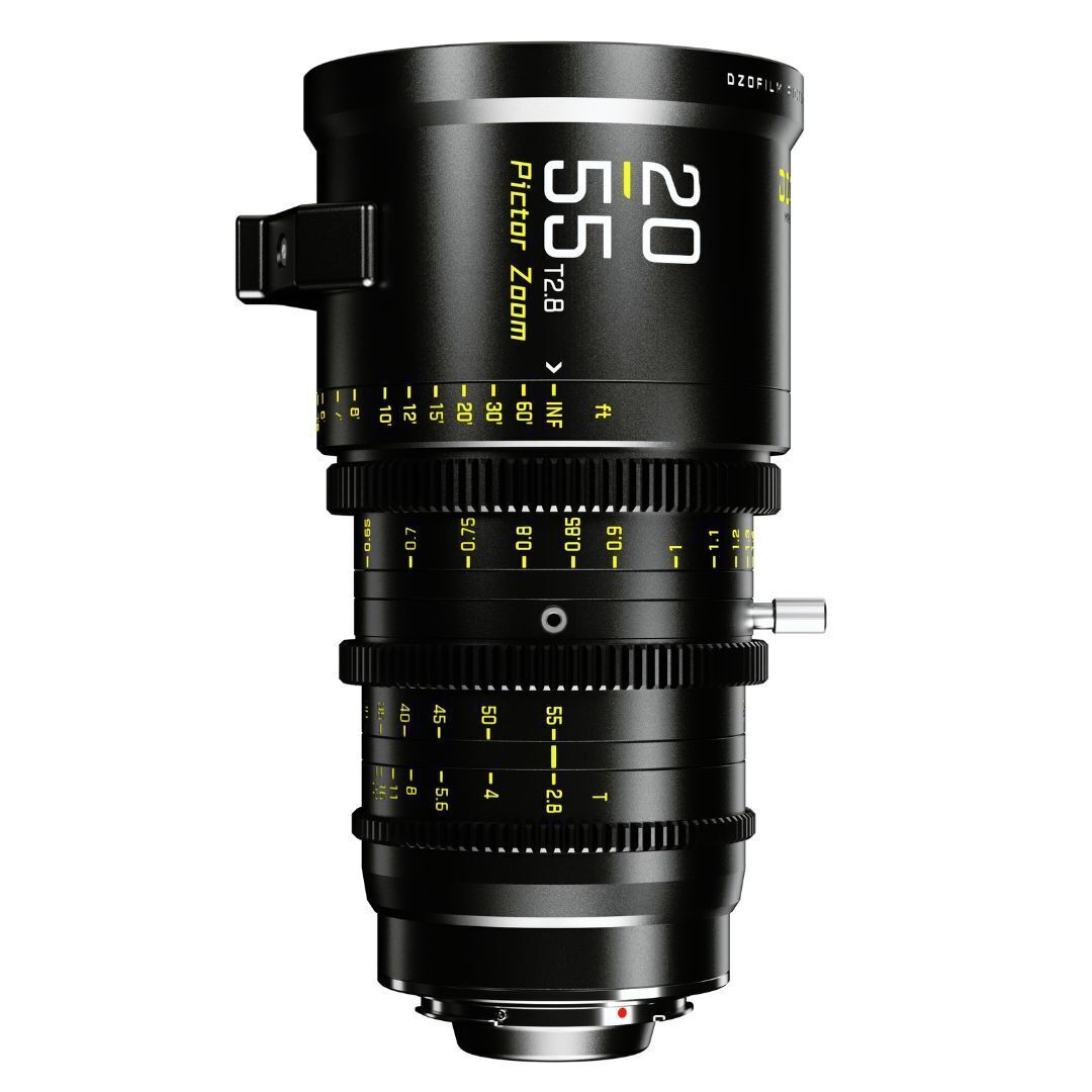 DZOFilm Pictor Zoom 20-55mm and 50-125mm T2.8 Super 35 Lens Bundle (PL and EF Mount, Black)