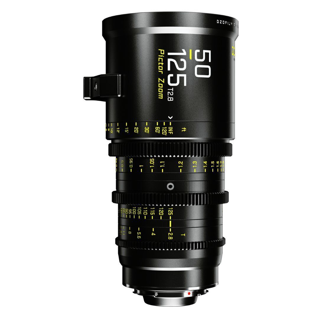DZOFilm Pictor Zoom 20-55mm and 50-125mm T2.8 Super 35 Lens Bundle (PL and EF Mount, Black)