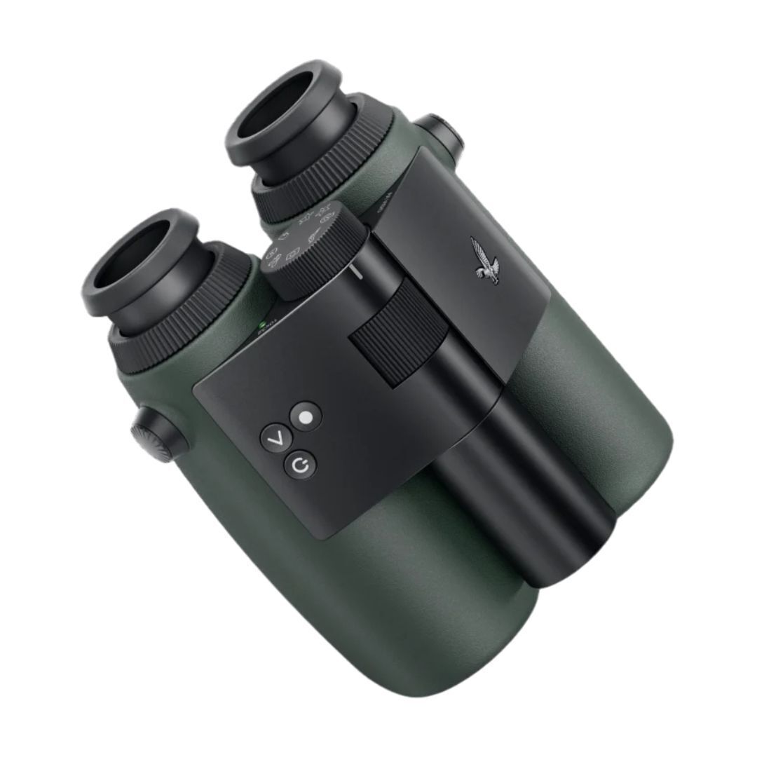 SWAROVSKI OPTIK AX Visio 10x32 Smart Binoculars with SWAROVSKI OPTIK Outdoor App Support (Green)