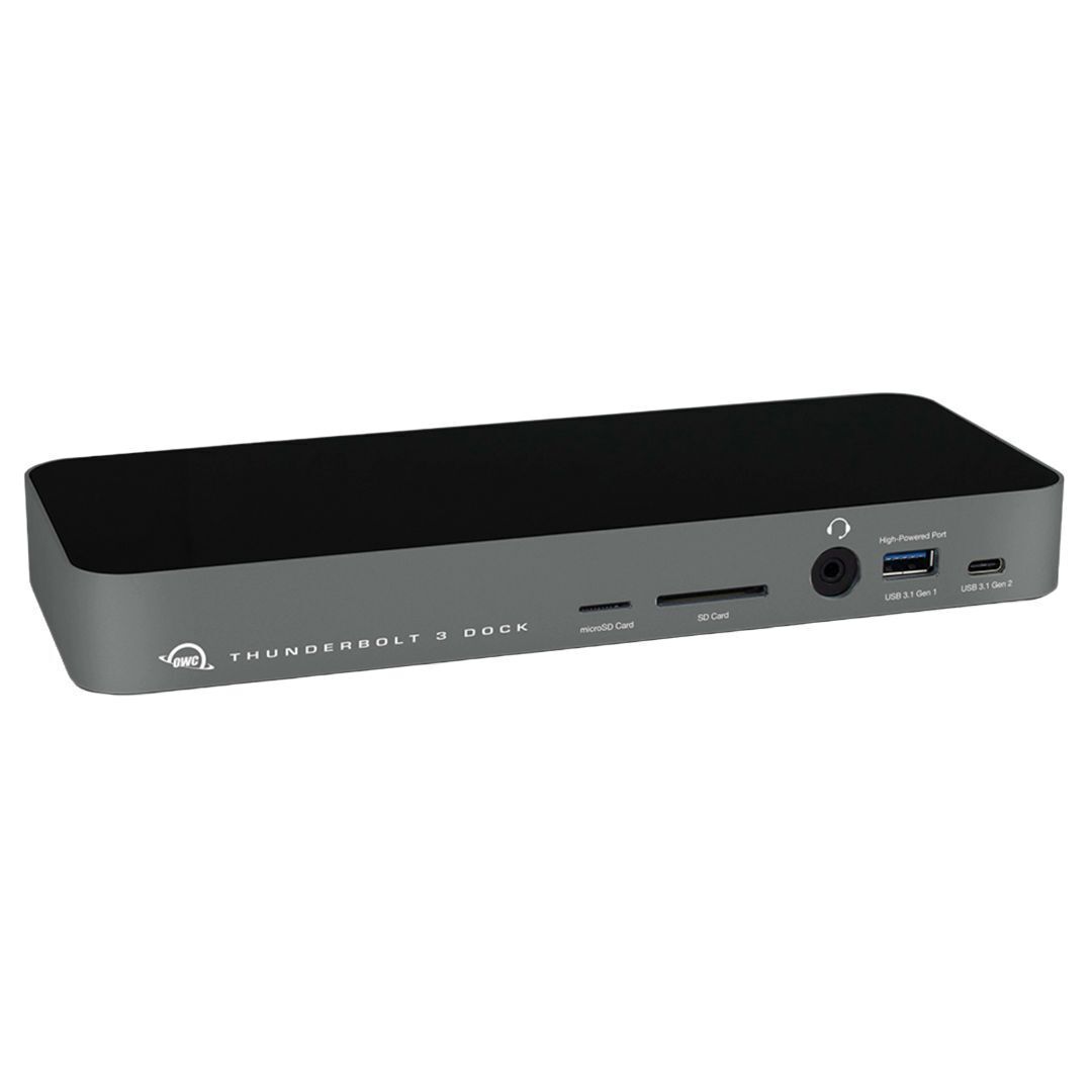 OWC 14-Port Thunderbolt Dock with Dock Ejector for Thunderbolt 3 Windows Pcs or Mac (Space Gray)