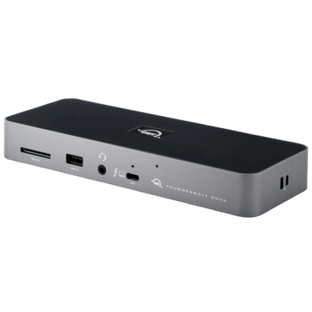 OWC 11-Port Thunderbolt Dock with 4 Ports, 4 USB Ports, and Ethernet for Thunderbolt 3 Mac or PC