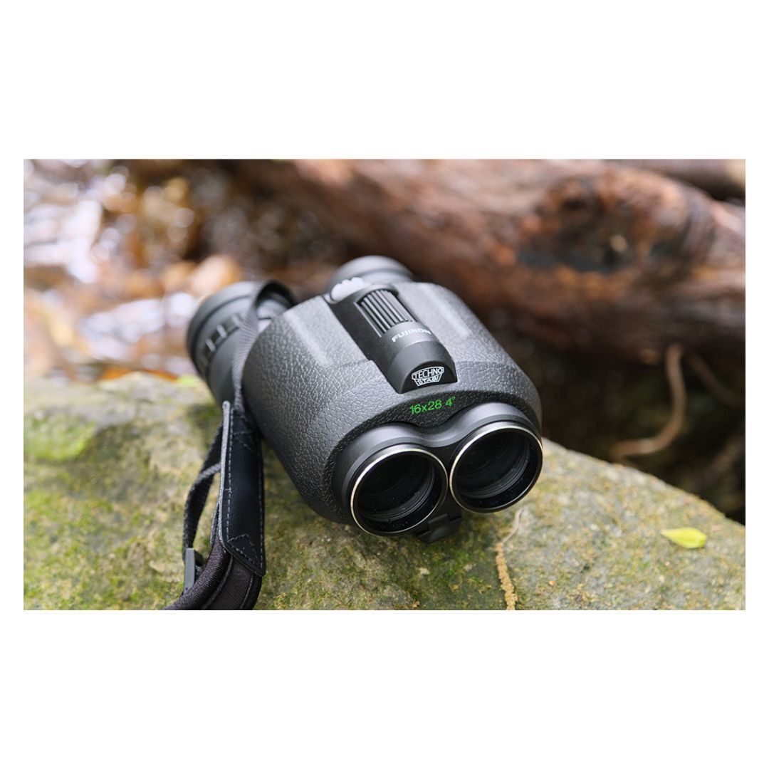 FUJINON TECHNO-STABI TS16x28WP Compact Waterproof Binoculars with Stabilization