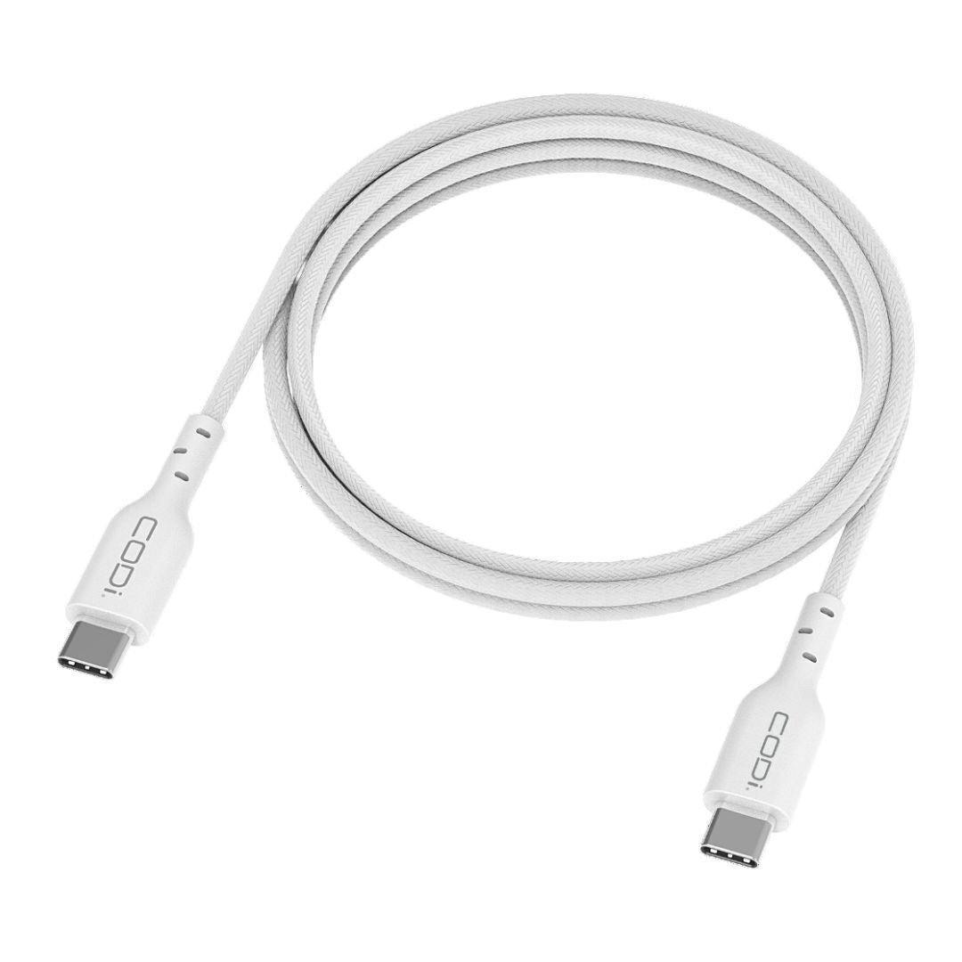 CODi 65W GaN Wall Charger with USB-C Port, Braided Cable, Over-Current and Over-Voltage Protection