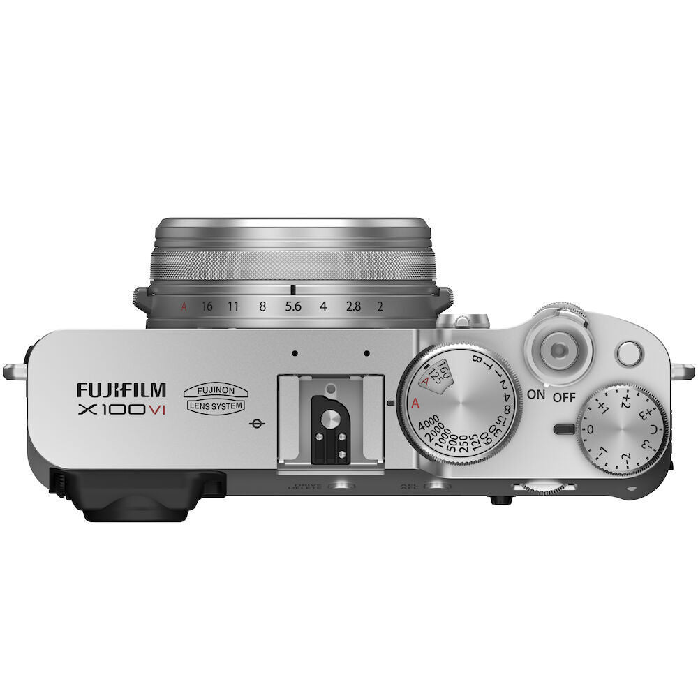 FUJIFILM X100VI Digital Camera with AF Algorithm and Deep Learning AI Technology (Silver)
