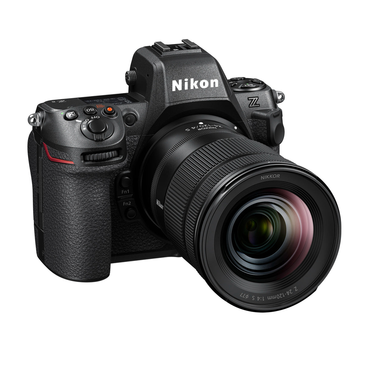 NIKON Z8 Mirrorless Camera with 24-120mm f/4 Lens - Full-Frame Sensor and Nikon FTZ II Mount Adapter