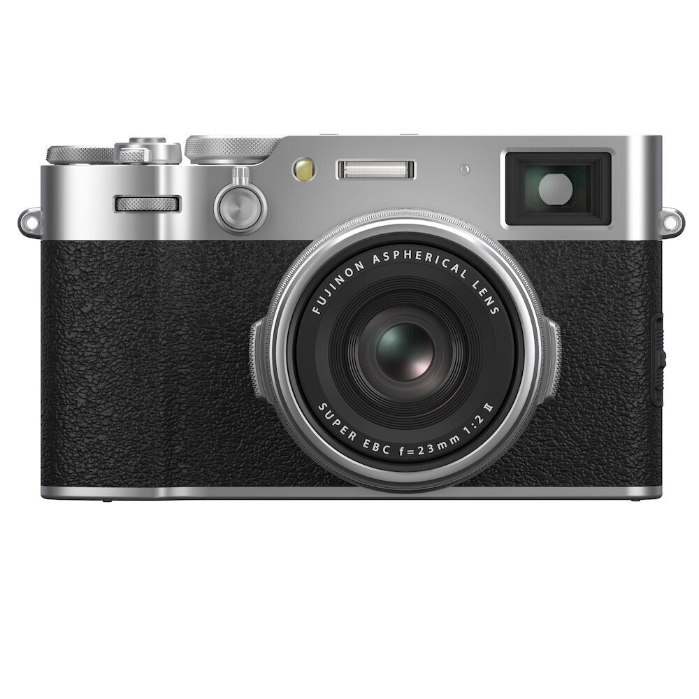 Fujifilm x100VI Digital Camera (Silver) with Editing Software, (2) Battery, Charger and 64GB SDXC