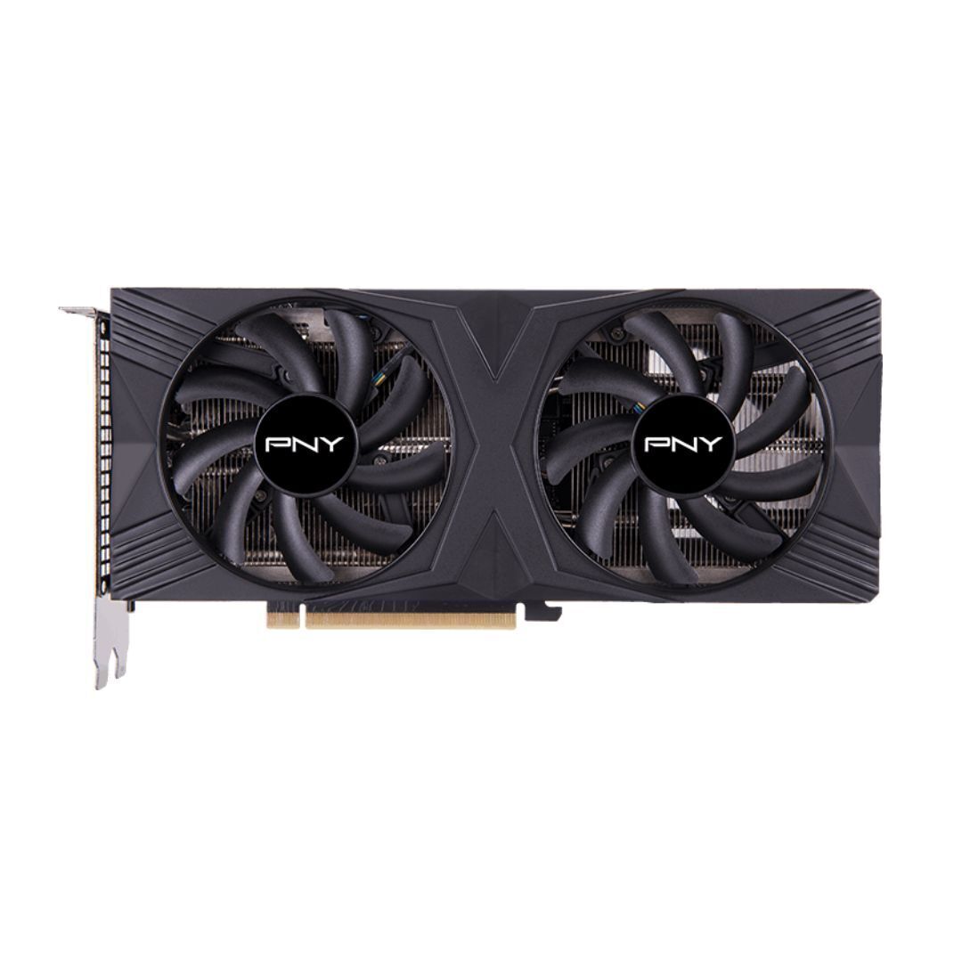 PNY NVIDIA GeForce RTX 40 Series 12GB GDDR6X Graphics Card with Dual Fan and DLSS 3 (Black)