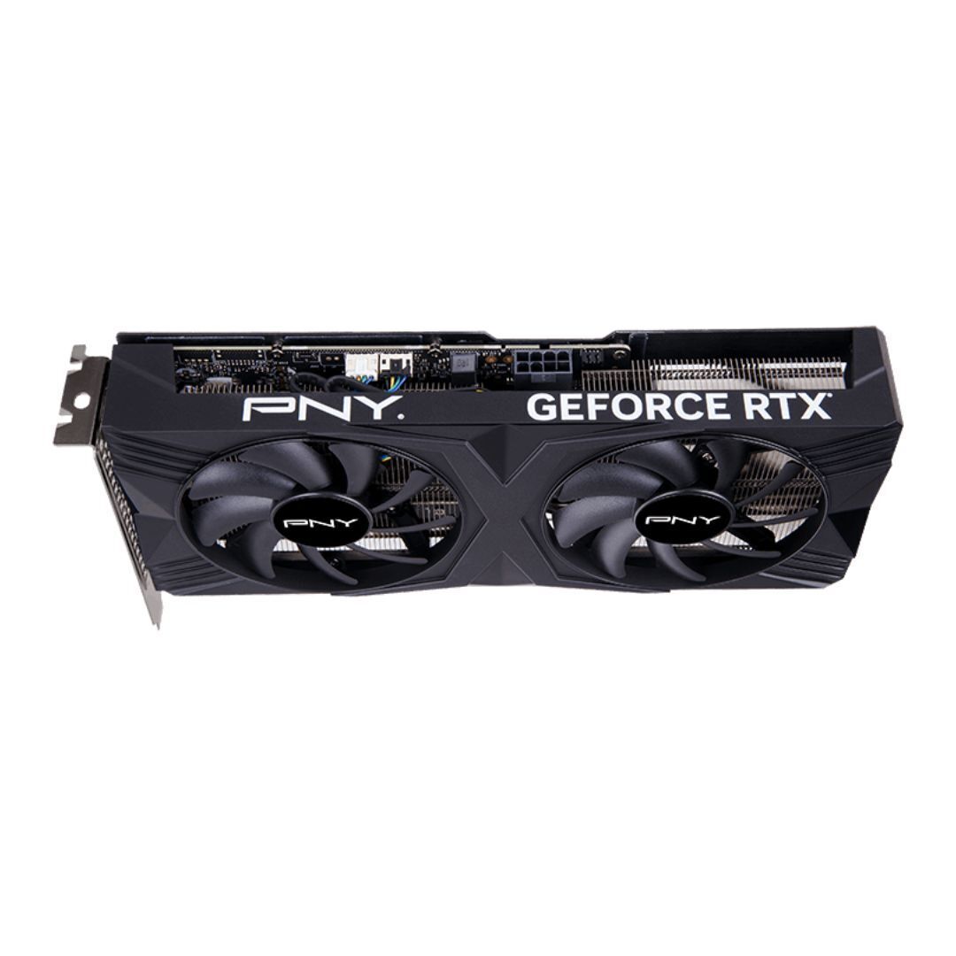 PNY NVIDIA GeForce RTX 40 Series 12GB GDDR6X Graphics Card with Dual Fan and DLSS 3 (Black)