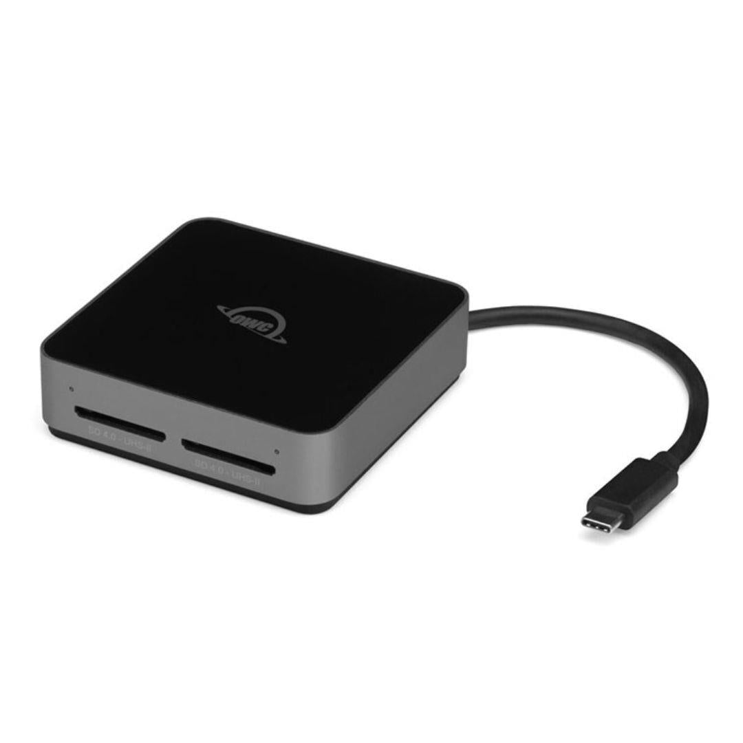 OWC 512GB Atlas Ultra UHS-II SDXC Memory Card with Dual SD-Slot SDXC UHS-II Card Reader