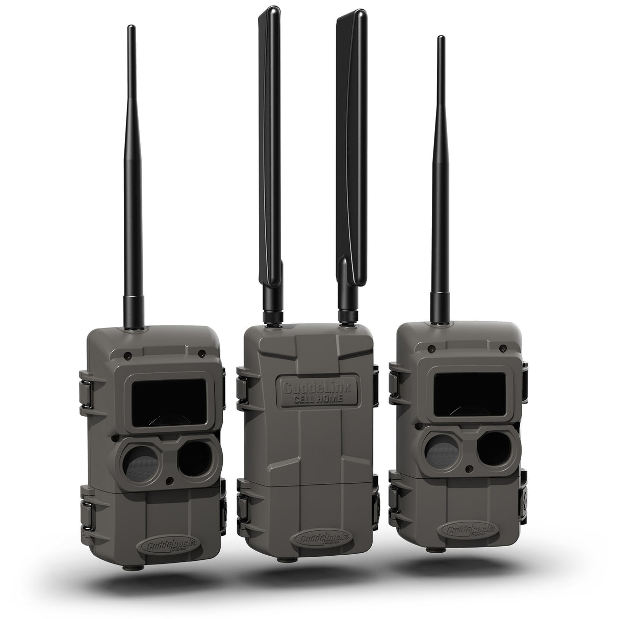 CuddeLink 2+1 Starter Kit with Cell Home and IR Remote Cameras