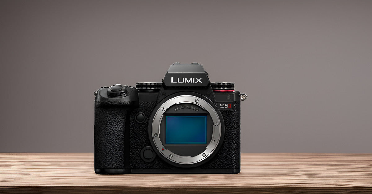 Panasonic LUMIX S5II Hybrid 24.2MP Mirrorless Camera with 20-60mm and 85mm Mirrorless Lens Bundle