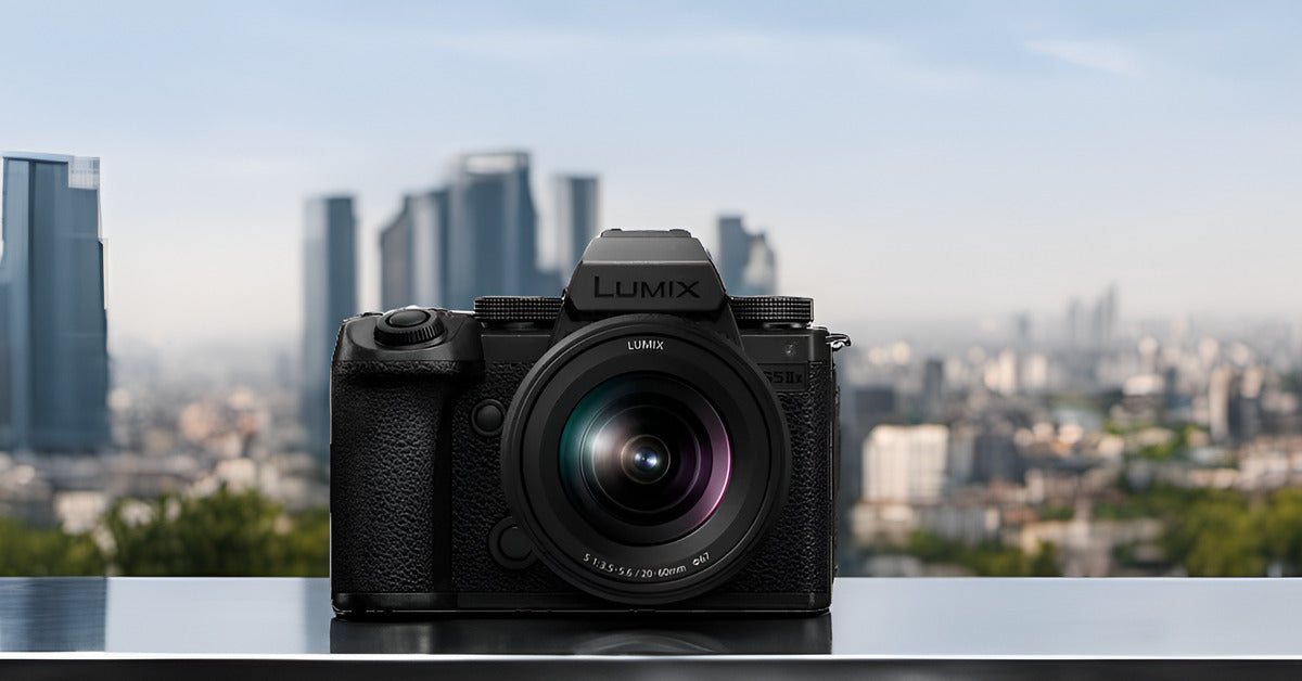 Panasonic Lumix S5 IIX 24.2MP Mirrorless Camera with 20-60mm and 85mm Mirrorless Lens Bundle