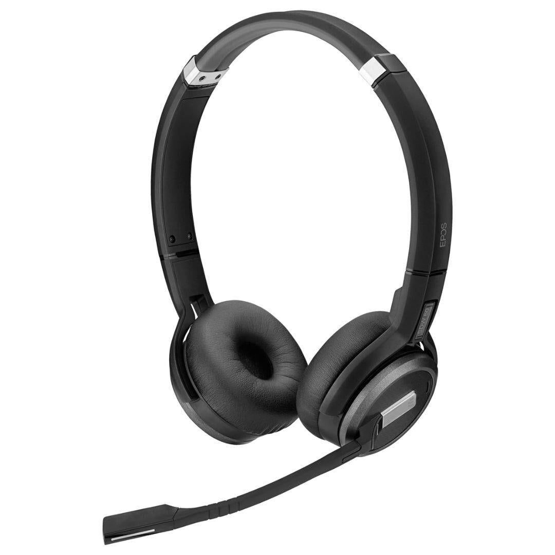 Sennheiser SDW 5065 Binaural Wireless DECT Headset for Softphone, PC and Mobile Phone (Black)