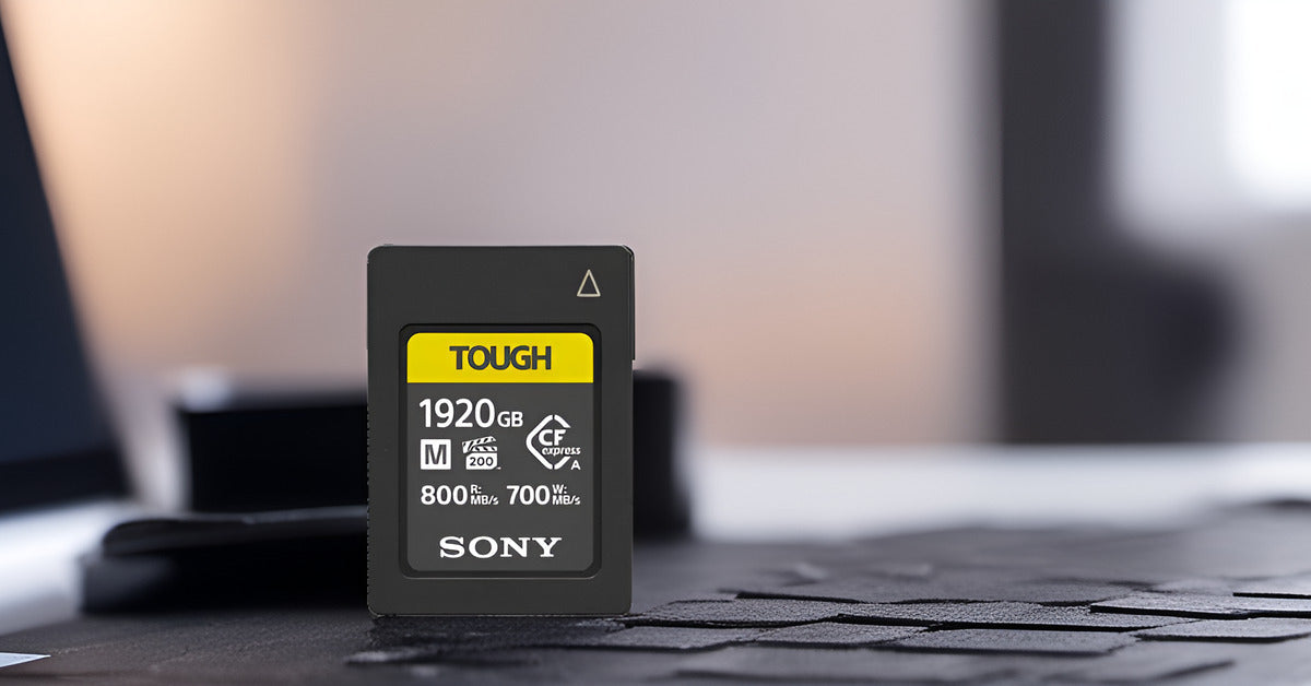 Sony M Series 1920GB CFexpress Type A TOUGH Memory Card with Sony MRWG2 Memory Card Reader