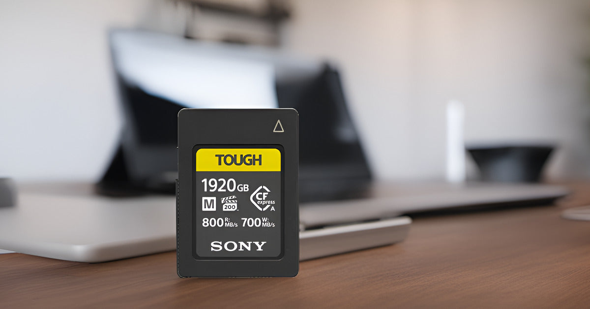 Sony M Series 1920GB CFexpress Type A TOUGH Memory Card with Sony MRWG2 Memory Card Reader
