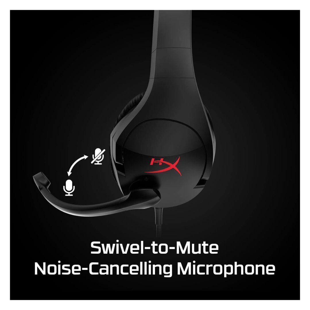 HyperX Cloud Stinger Gaming Headset with Comfortable Memory Foam (Black)