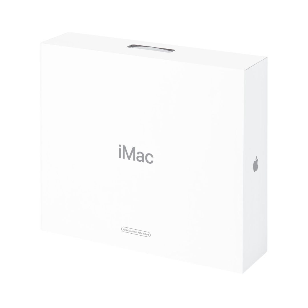 Apple iMac 24-Inch Display with Apple M1 8-Core CPU, 8GB RAM, and 256GB SSD (Refurbished, Silver)