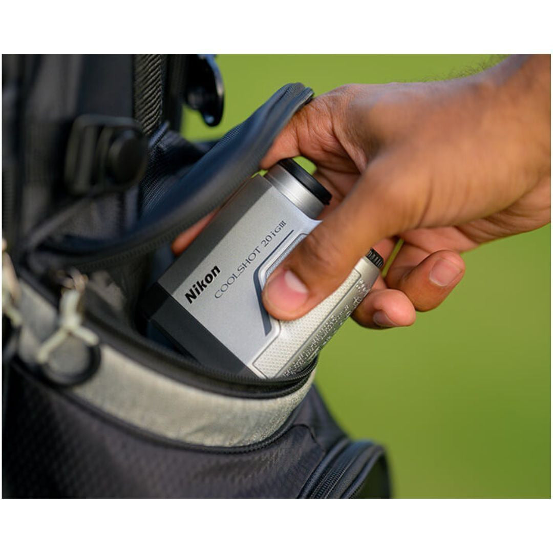 Nikon COOLSHOT 20i GIII Golf Range Finder - Pinpoint Accuracy with Batteries and Golf Tees