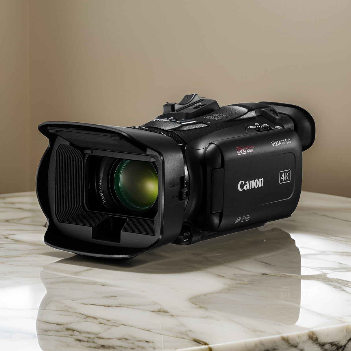 Canon Vixia HF G70 UHD 4K Camcorder (Black) Dlx Outfit