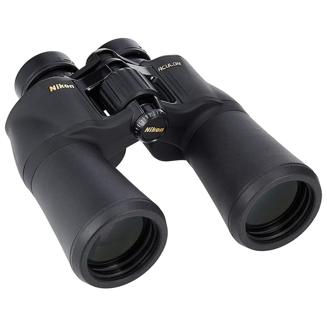 Nikon 8248B A211 ACULON 10x50 Binocular with Eco-Glass Lenses and Central Focus Knob (Refurbished)