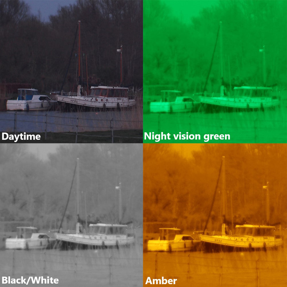 Luna Optics LN-G3-B50 6-36x50 GEN-3 Digital Technology Day/Night Vision Binocular with 12MP Camera