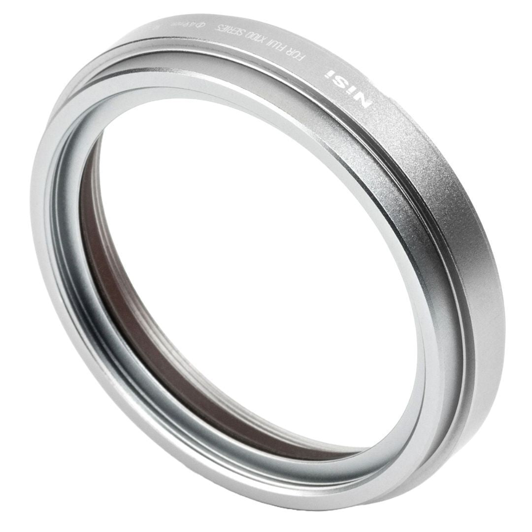NiSi X100 Series NC UV Filter Kit with 49mm Filter Adapter and Metal Lens Hood (Silver)