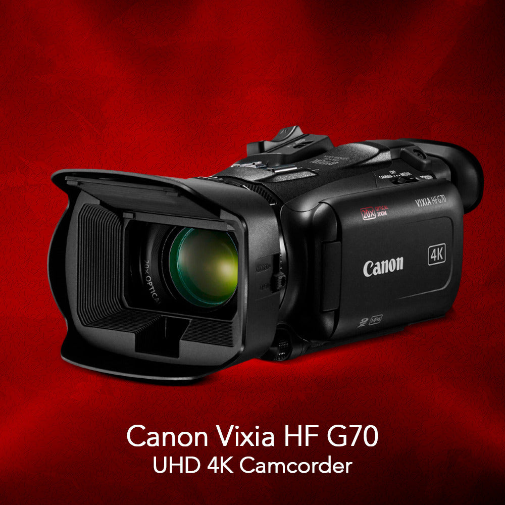 Canon VIXIA HF G70 Camcorder with BP-820 Battery