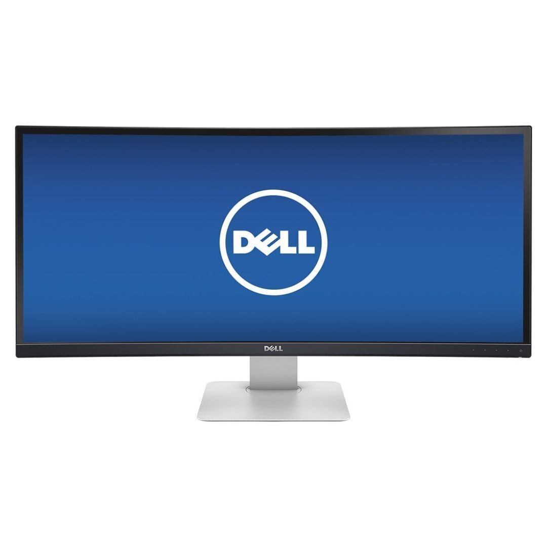 Dell U3415W 34-Inch UltraSharp WQHD (3440 x 1440) Ultrawide Curved Monitor (Refurbished)
