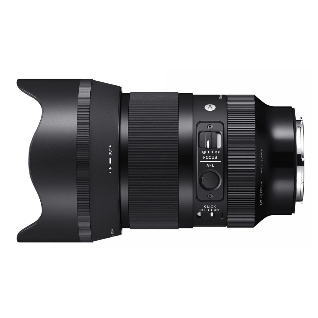 SIGMA 50 mm F1.2 DG DN Lightweight Art Lens with High-Response Linear Actuator Technology (L Mount)