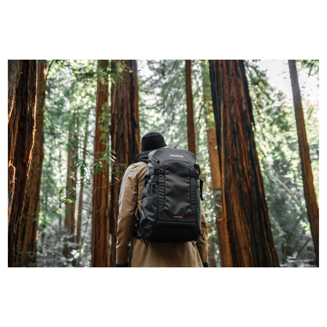 Nanuk N-PVD 30L Backpack with Double-Layered Foam Body for Cameras, Drones, and Accessories (Black)
