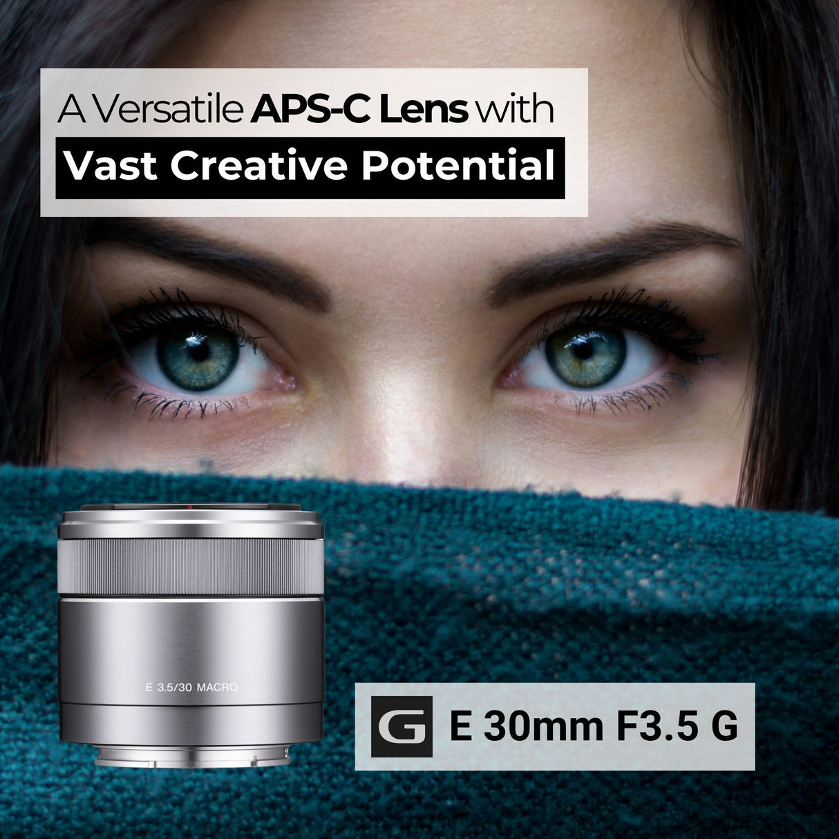 Sony 30mm f/3.5 Macro Lens for Alpha NEX Cameras with Editing Software, 64GB SD Card Bundle