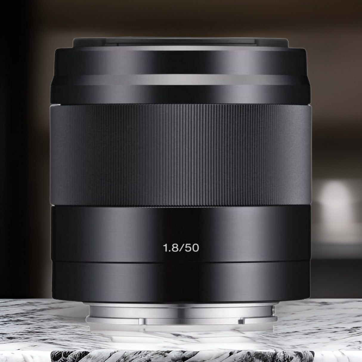 Sony E 50mm f/1.8 OSS Prime Lens (Black) with Editing Software, 64GB Memory Card, and Accessories