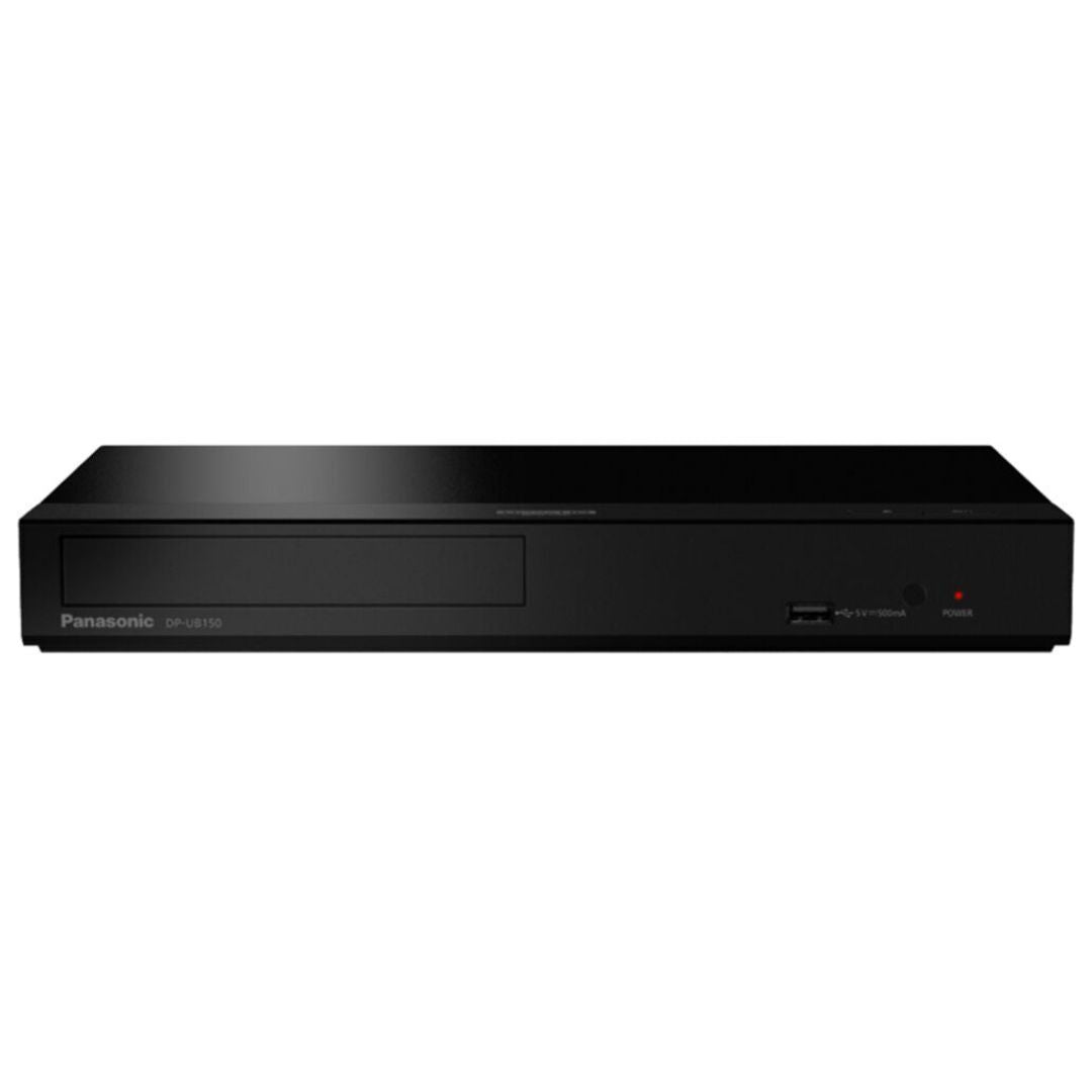 Panasonic DP-UB150-K 4K Blu-ray Player with HDR10 Plus and Hi-Res Audio (Black, Refurbished)