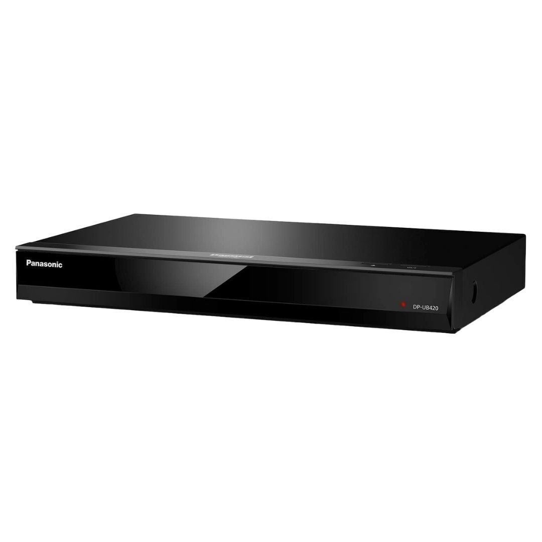 Panasonic DP-UB420-K Streaming 4K Blu-ray Player with Hi-Res Audio (Black, Refurbished)