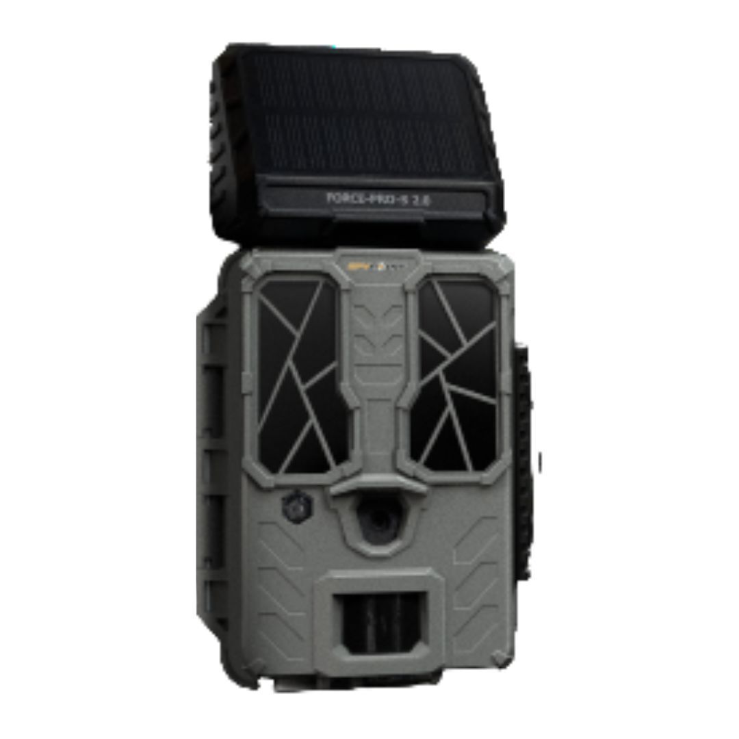 SPYPOINT FORCE-PRO-S 2.0 with Built-In Solar Panel, 4K Video Resolution, and 2.4-Inch LCD Screen