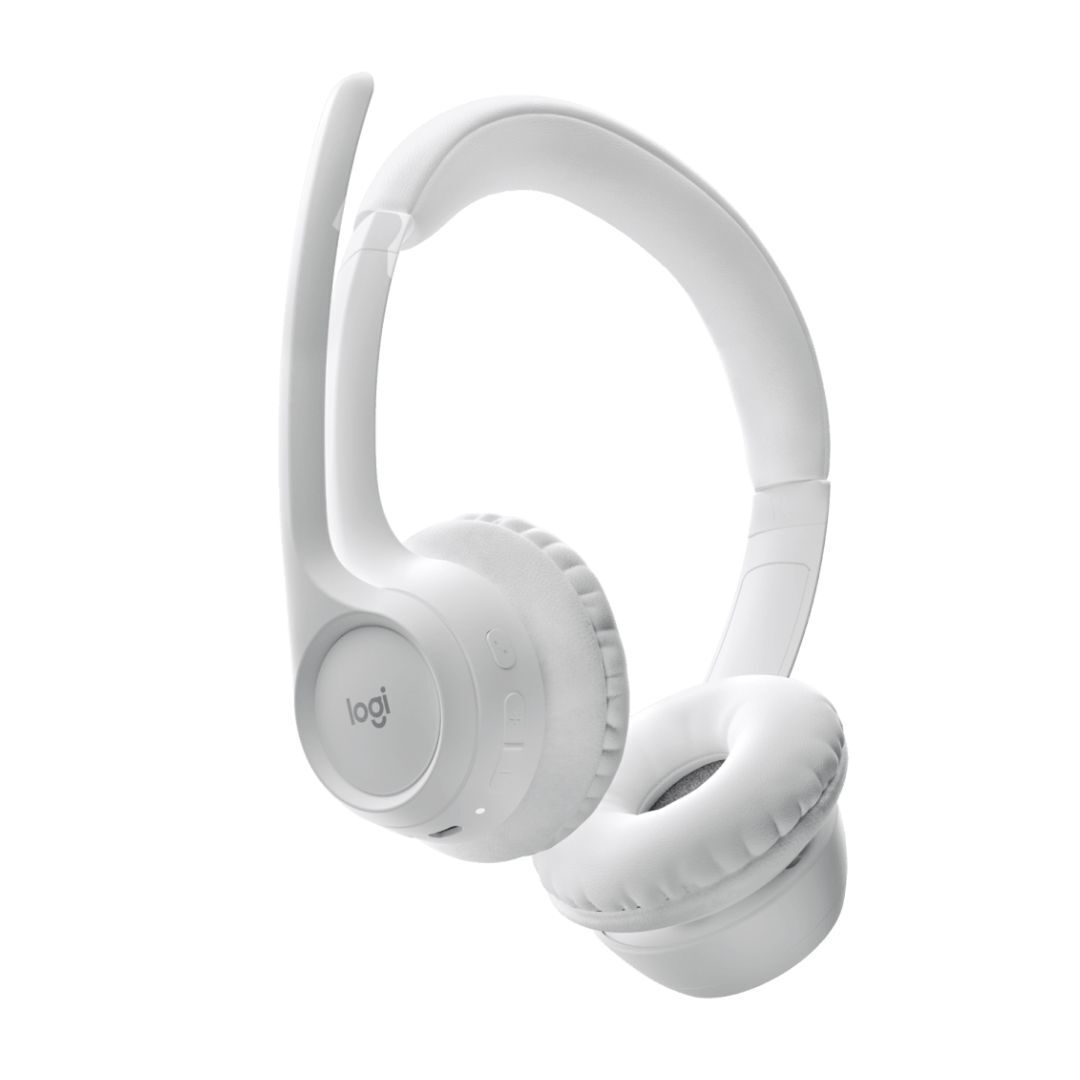 Logitech Zone 300 Headphones, Off-White