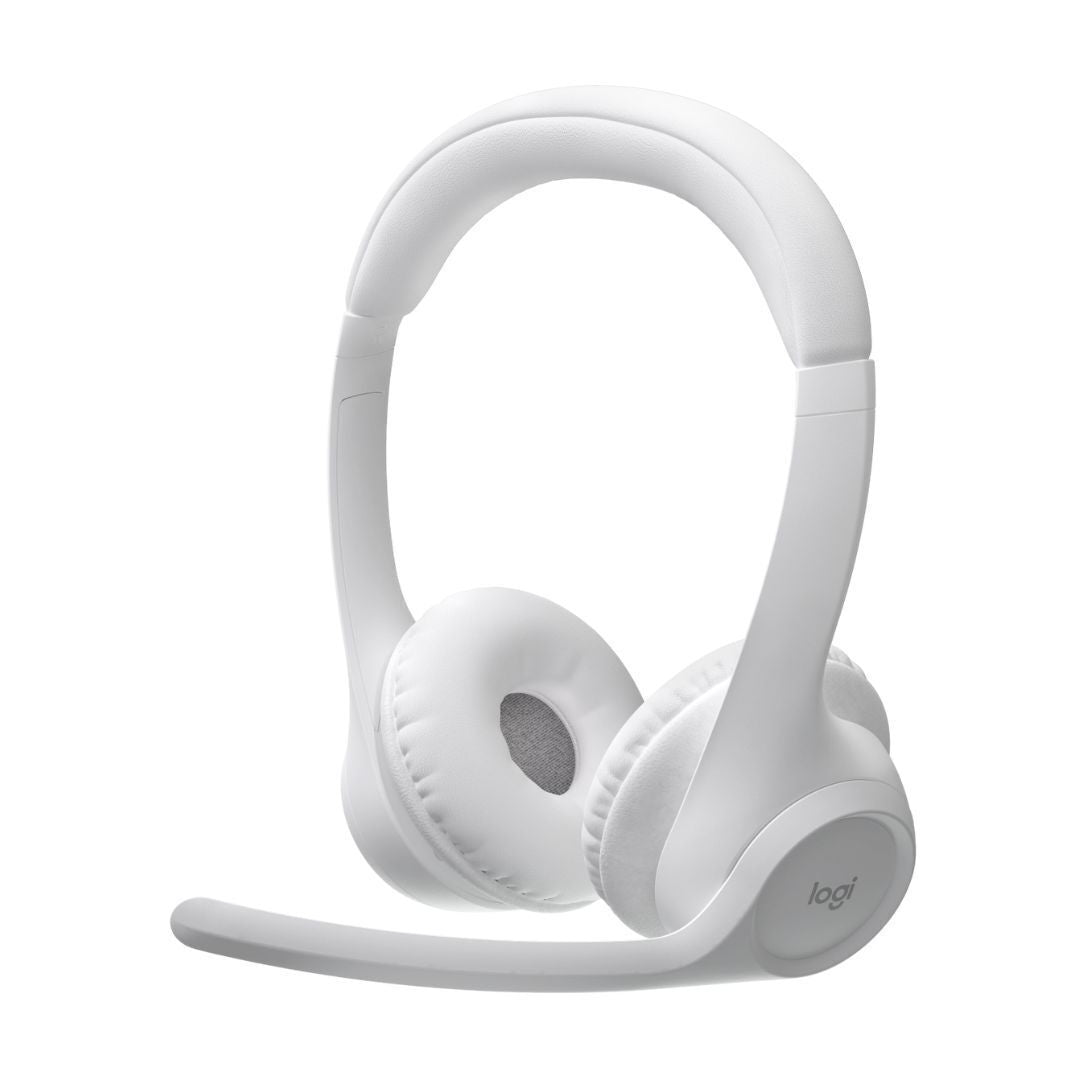 Logitech Zone 300 Headphones, Off-White