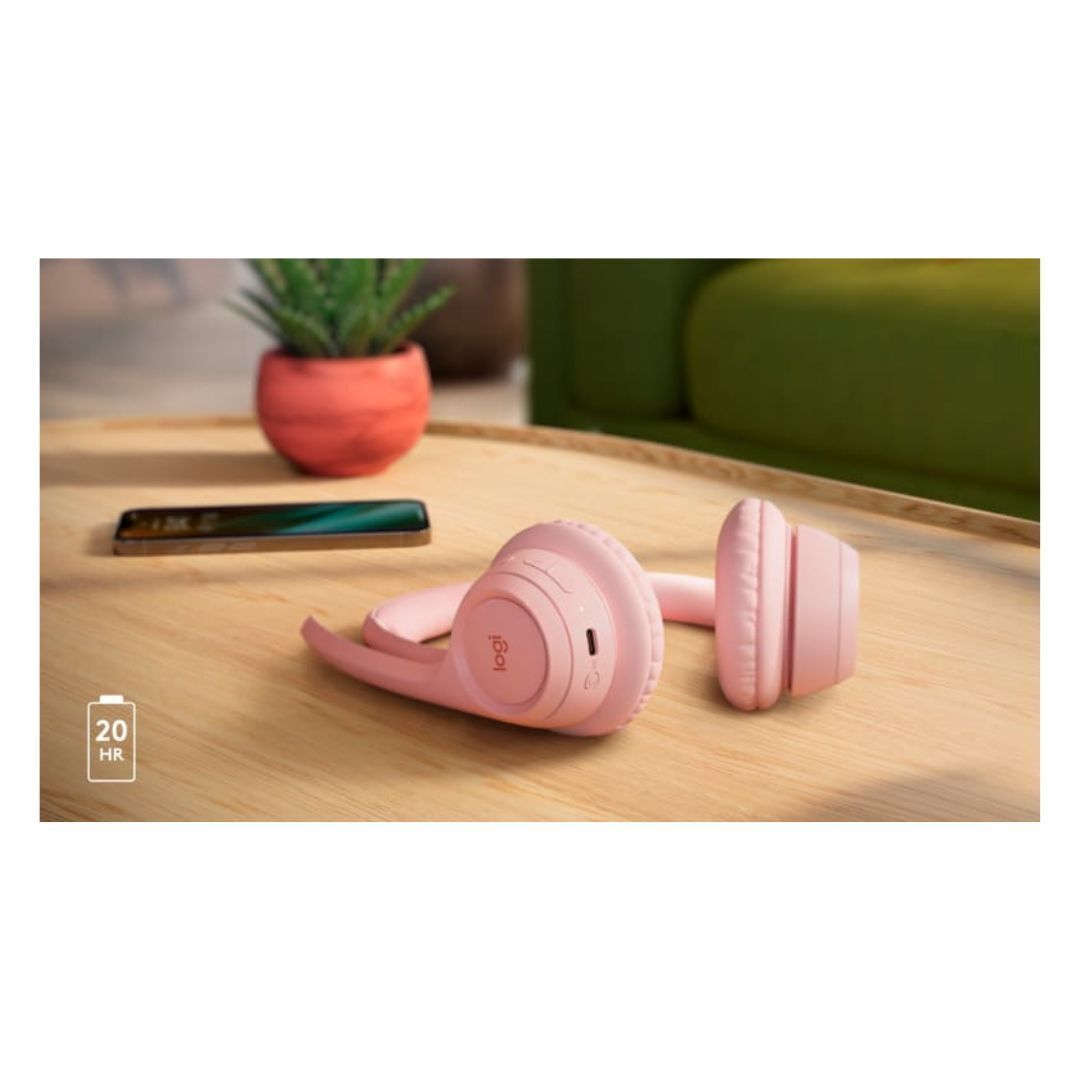 Logitech Zone 300 Headphones, Rose