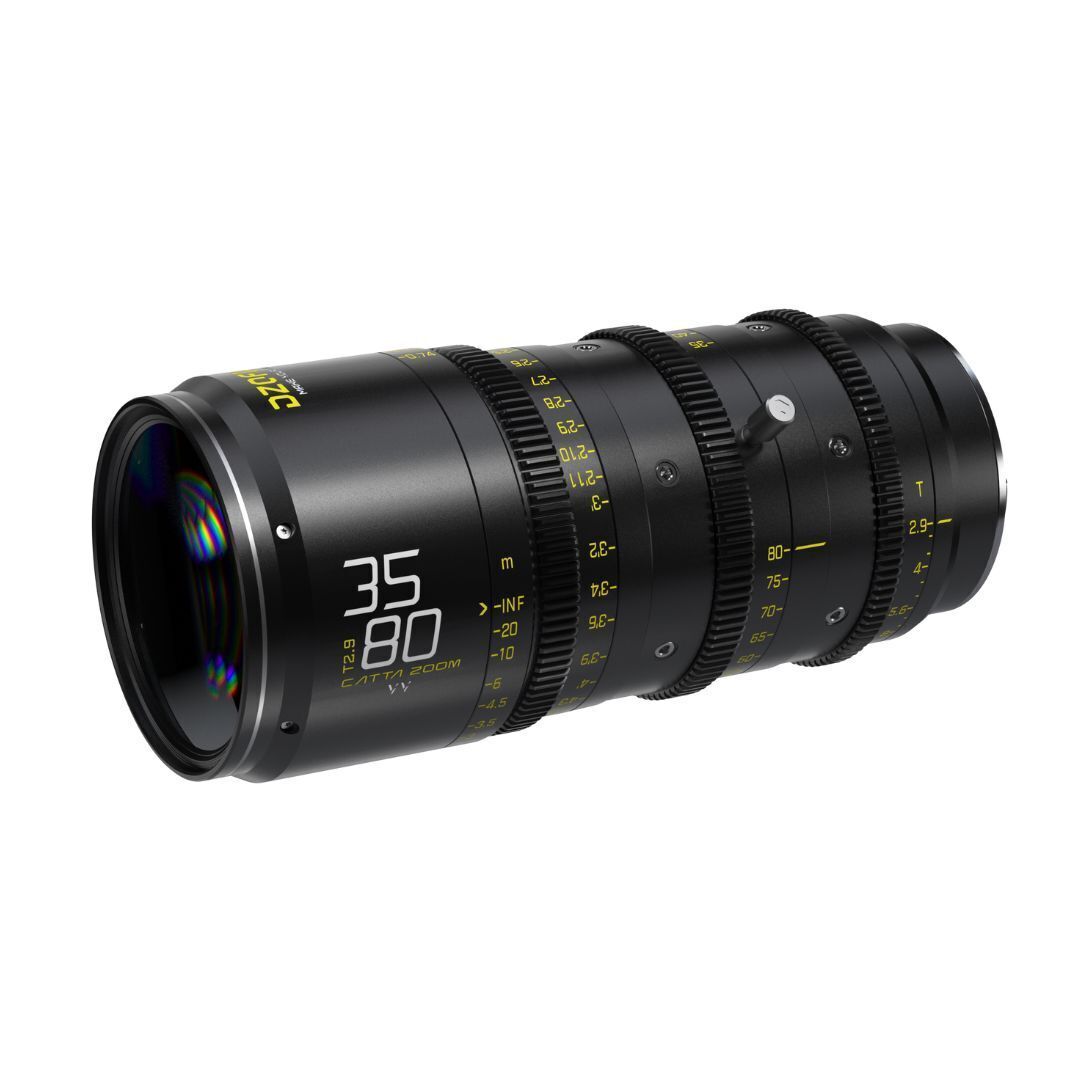 DZOFilm Catta Ace 35-80mm T2.9 Cine Zoom Wide-Angle Lens (PL and EF Mounts, Black)