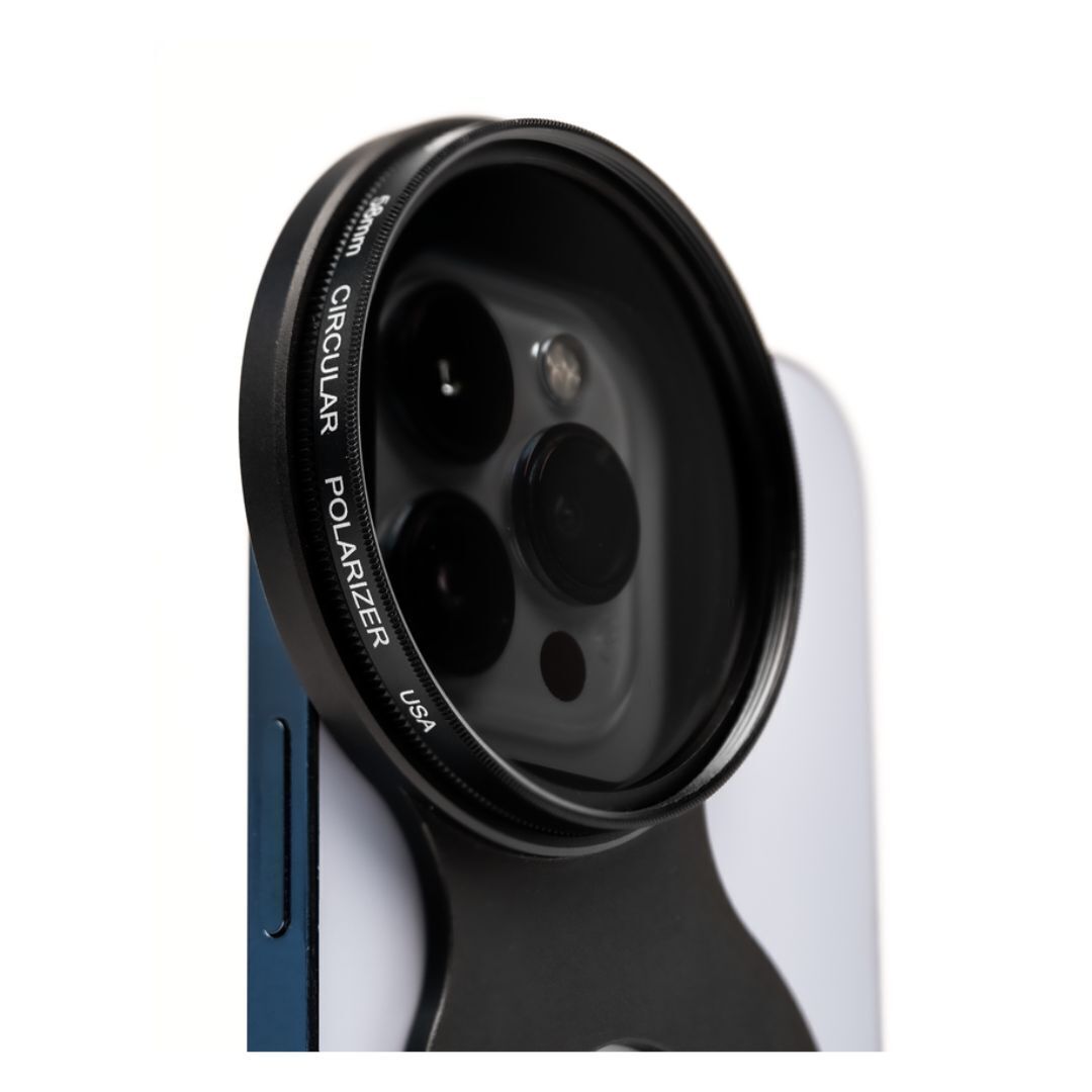 Tiffen 58mm Smartphone Filter Mount for iPhone 14 and 15 Pro