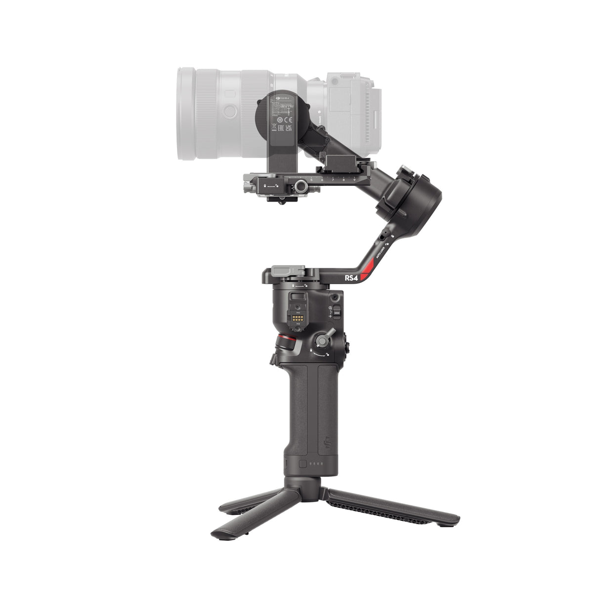 DJI RS 4 Gimbal Stabilizer with Joystick Mode Switch and 2nd Gen Native Vertical Shooting