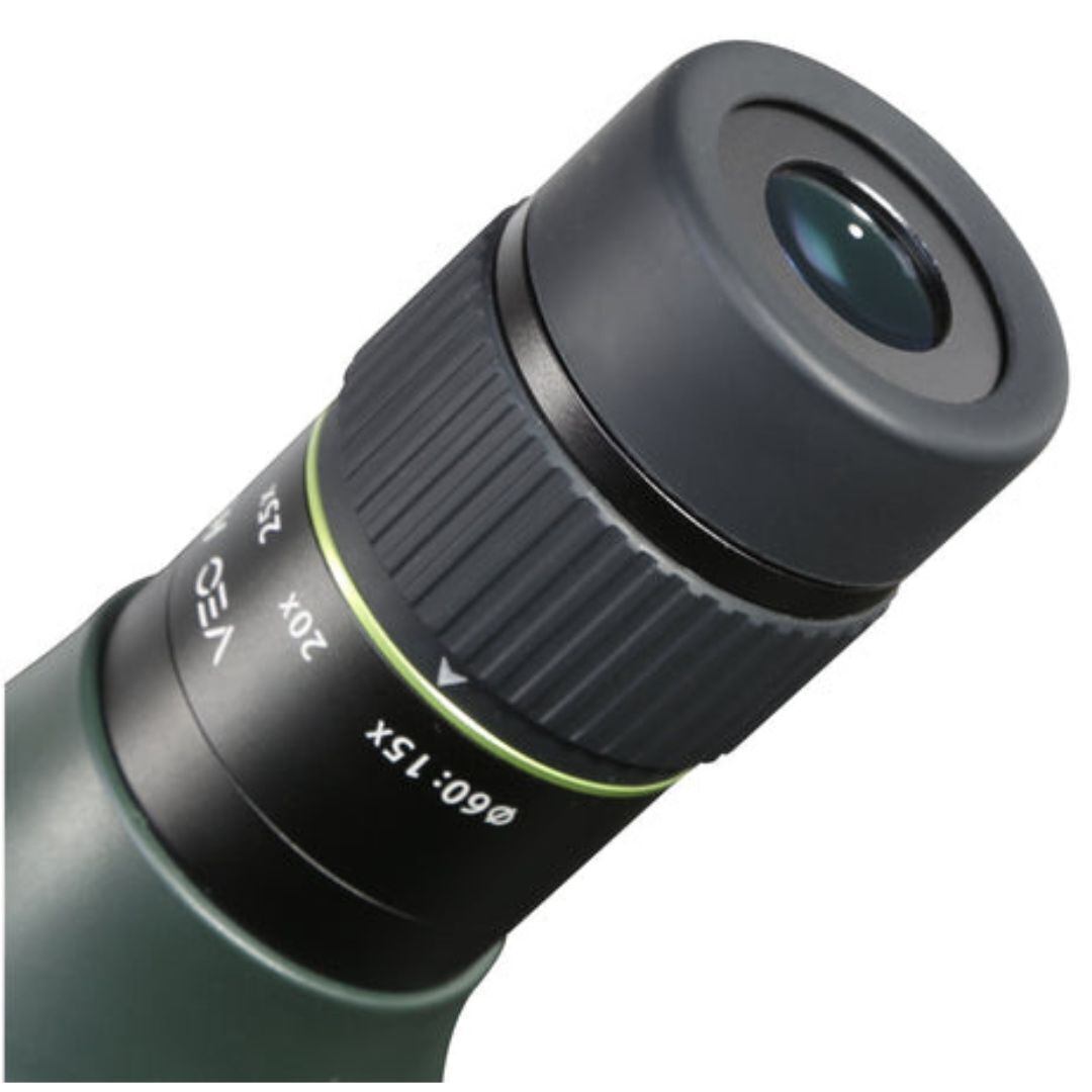 Vanguard VEO HD 60A 15-45 x 60 Waterproof and Fog-Proof Angled Spotting Scope with Twist Eyecup