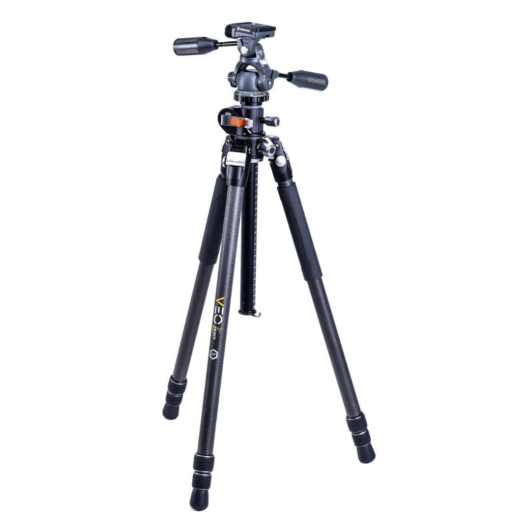 Vanguard VEO 3+ 263CP Aluminum Tripod with Ball Head and Multi-Angle Central Column System (Black)