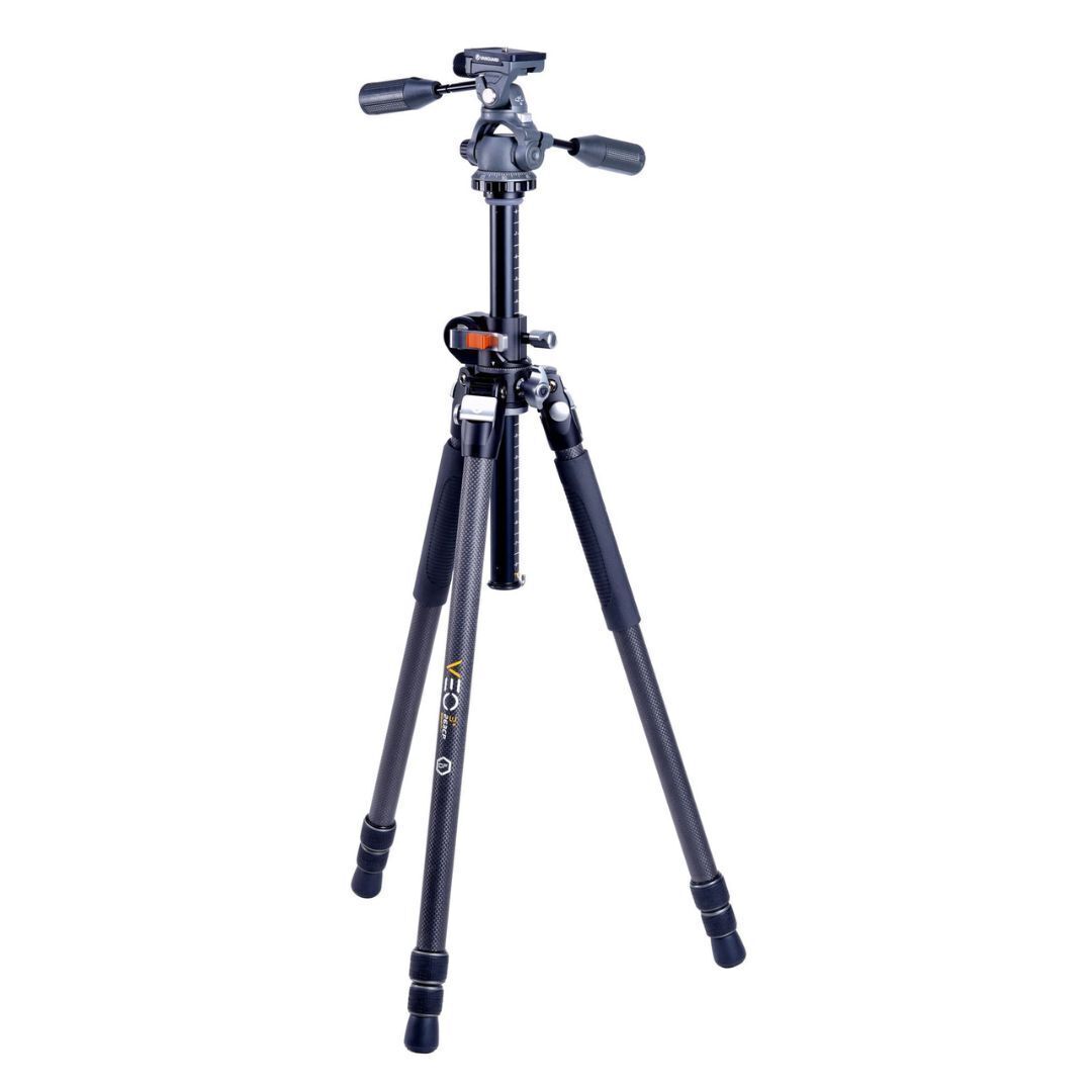 Vanguard VEO 3+ 263CP Aluminum Tripod with Ball Head and Multi-Angle Central Column System (Black)