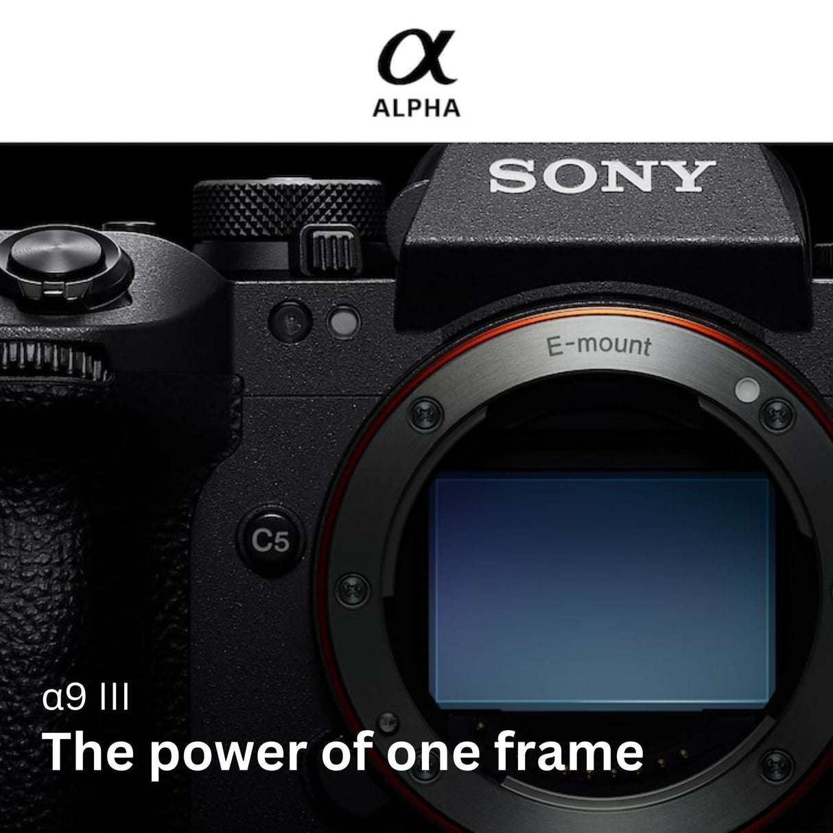 Sony Alpha 9 Mark III Full-frame Mirrorless Camera with 17-50mm F/4 Di III VXD, 128GB SD Card Bundle