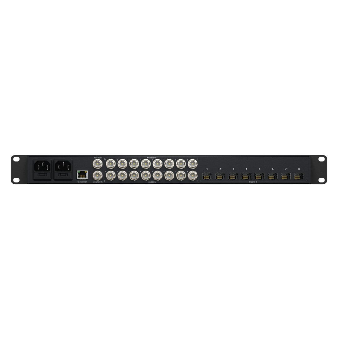 Blackmagic Design 2110 IP Converter 8x12G SFP (Black)