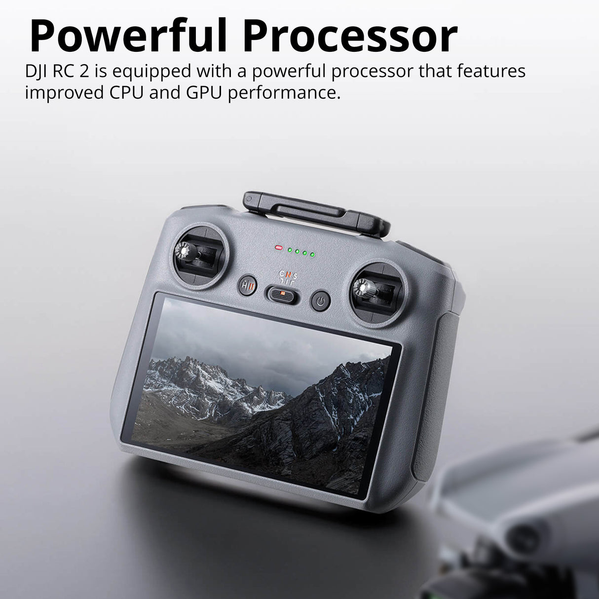 DJI RC 2 Lightweight Remote Controller for DJI Drones with 64GB SD Card and Accessory Bundle