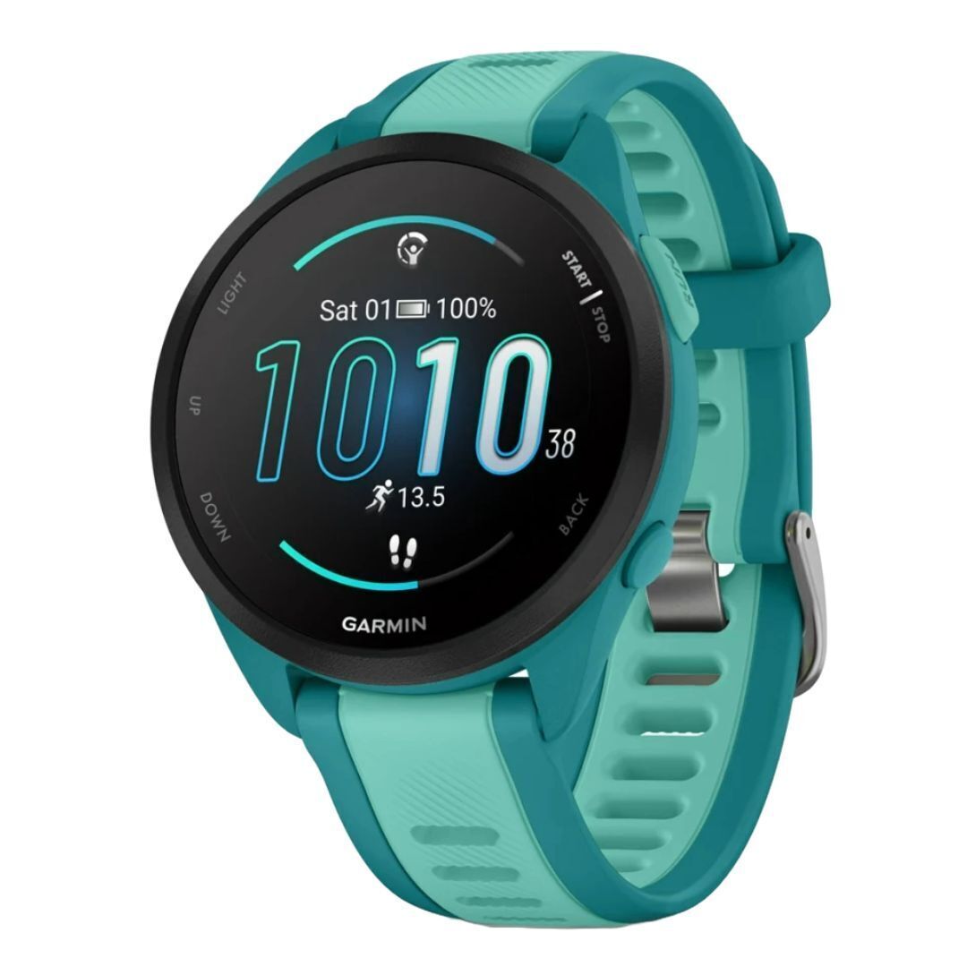 Garmin Forerunner 165 Music GPS Running Smartwatch (Turquoise - Aqua)