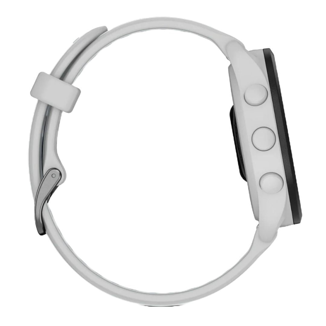 Garmin Forerunner 165 Music GPS Running Smartwatch (Mist Gray - Whitestone)