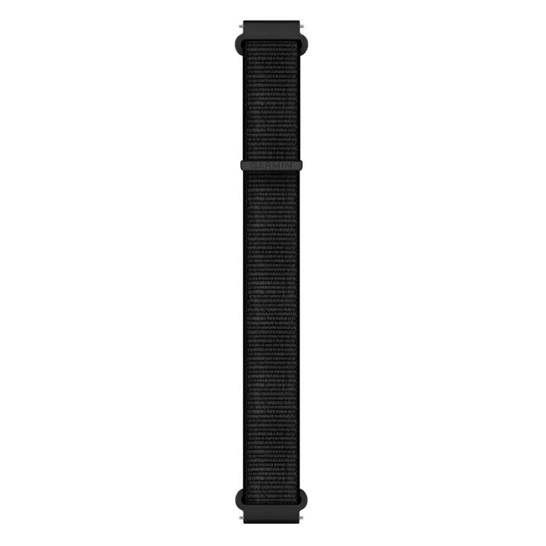 Garmin 20mm Quick Release Adjustable Nylon Band with Black Hardware